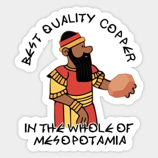 EA Nasir Complaint Tablet Copper Merchant Sticker